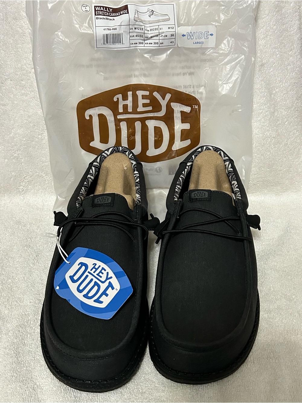Hey Dude Wally Stretch Canvas